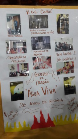 Fotos que marcaram a trajetória do G.O Água Viva!